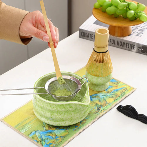 Ceramic Matcha Set Pink